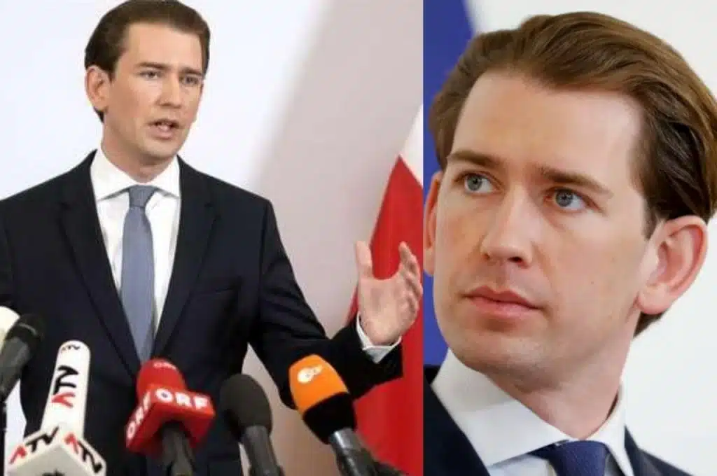 Austrian chancellor Sebastian Kurz