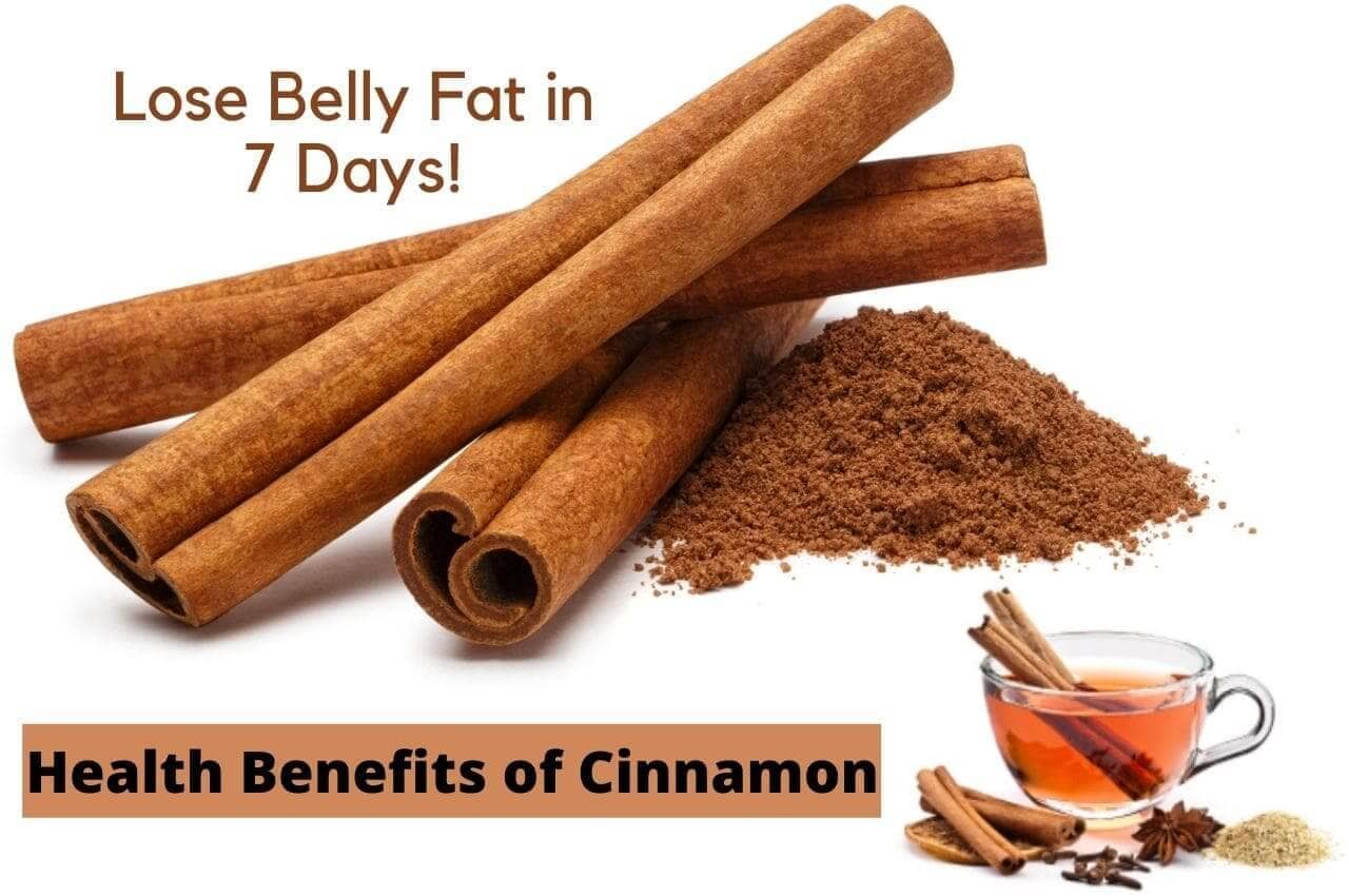 Top 11 Health Benefits of Cinnamon Lose Belly Fat in 7 Days!