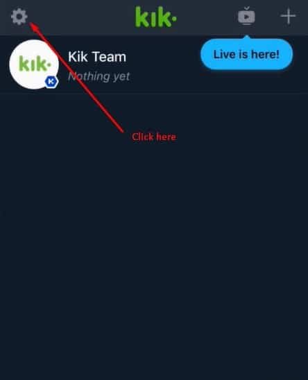How to delete kik account