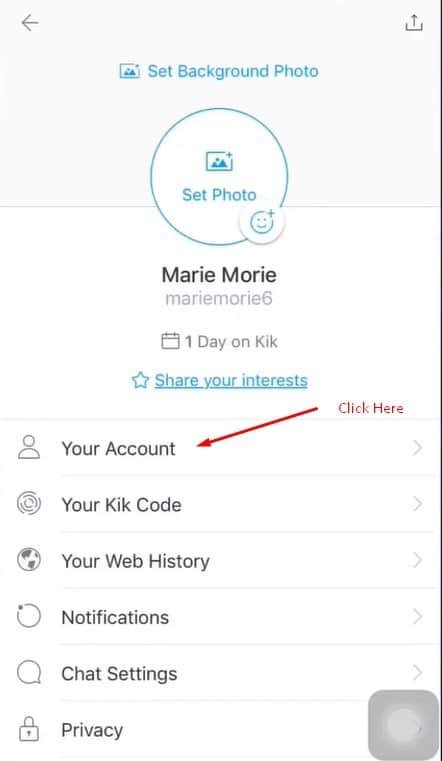 Kik Display Name Change