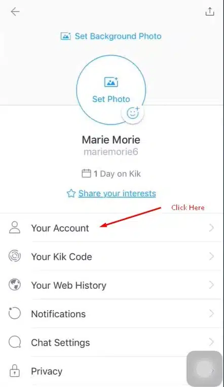 Kik Display Name Change