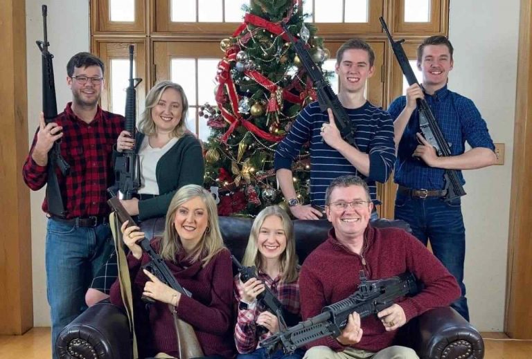 Christmas family picture