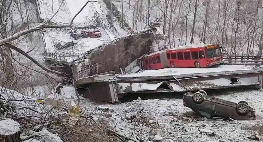 Pittsburgh Bridge Collapses