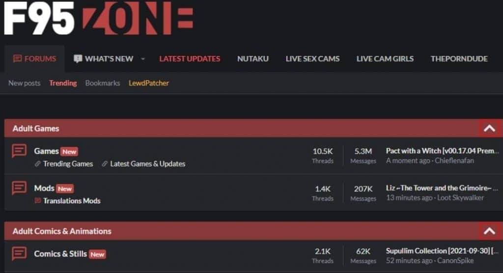 F95Zone Games