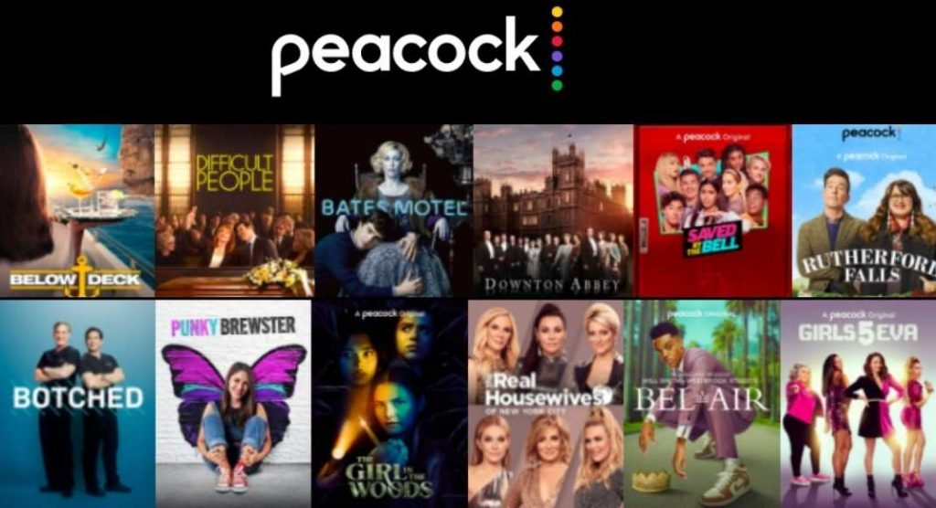 Peacock TV- free movies online