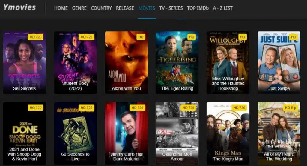 YMovies - free movies online