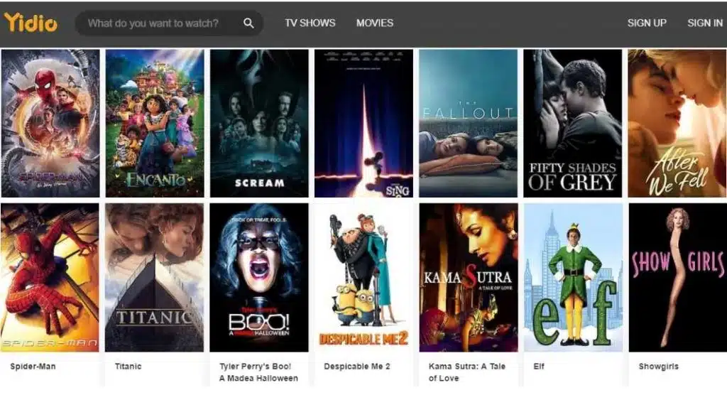Yidio - watch free movies online