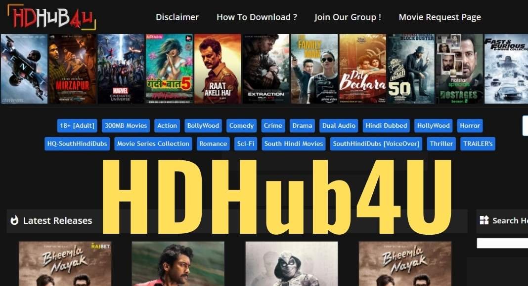 HDhub4u: Download Latest Bollywood and Hollywood Movies Free