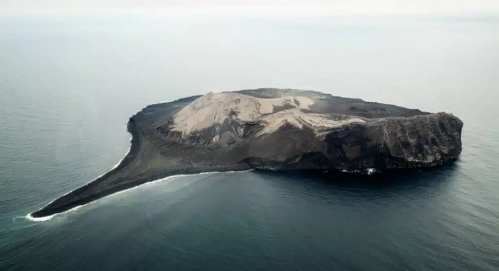Surtsey Island in Iceland