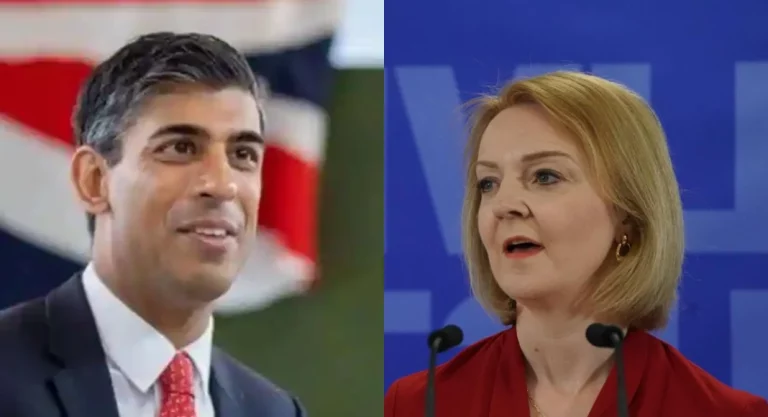 Rishi Sunak and Liz Truss