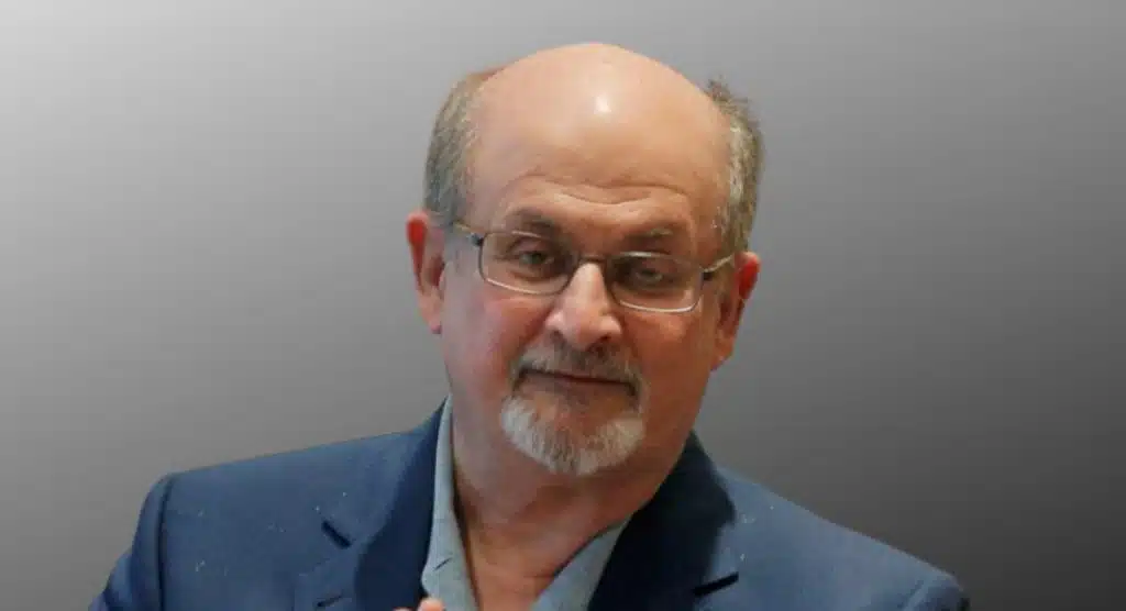 Author Salman Rushdie