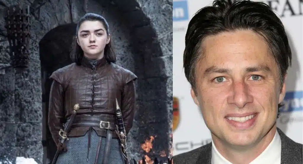 Florence Pugh and Zach Braff