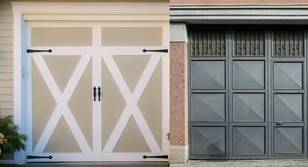 Wooden Garage Doors vs Metal Garage Doors