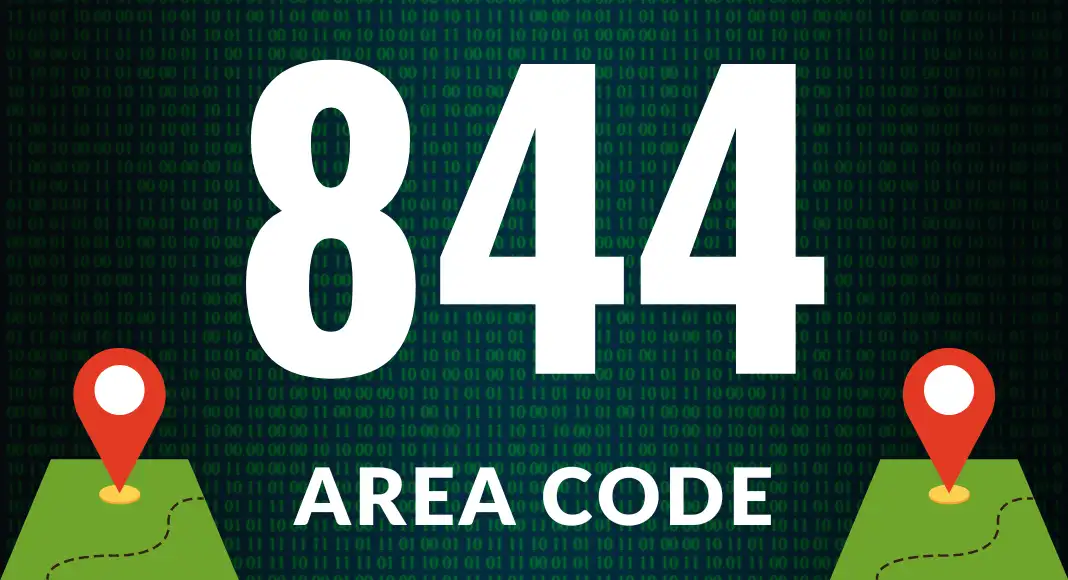 844 area code location
