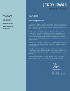 Job Application Letter