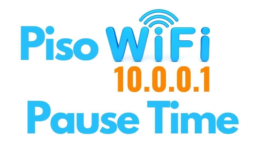 What is 10.0.0.1 Piso Wife Pause Time?