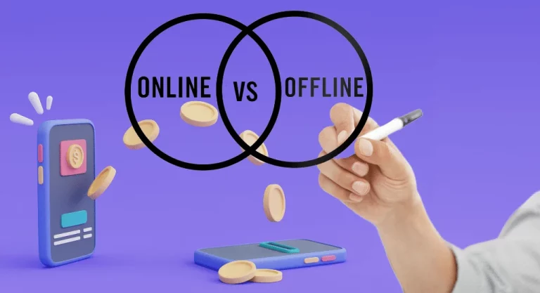 Online vs. Offline Money Transfers