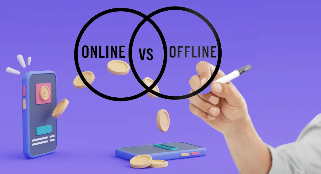 Online vs. Offline Money Transfers