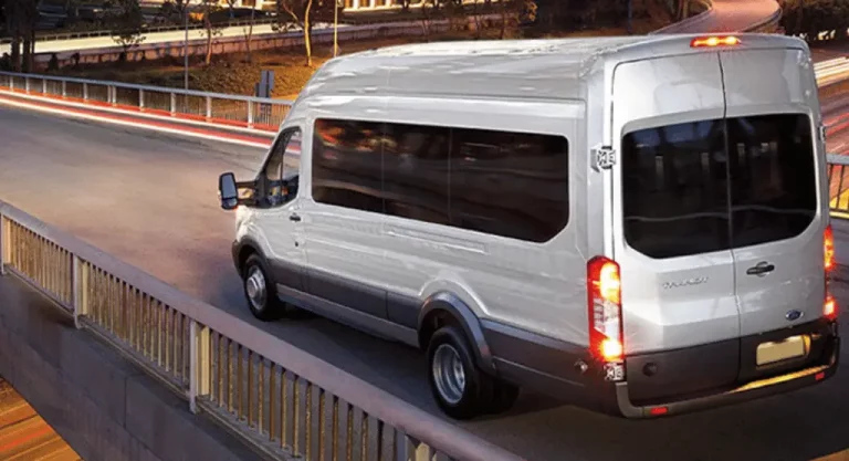 Minibus Taxi with a Driver