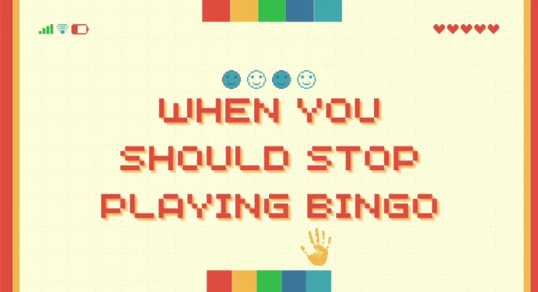 Stop Playing Bingo