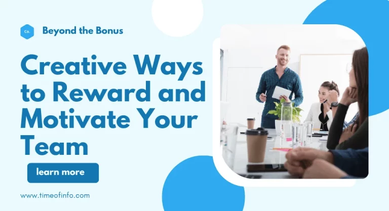 Reward and Motivate Your Team