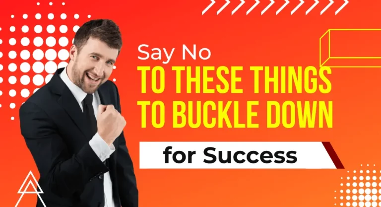 Say No to These Things