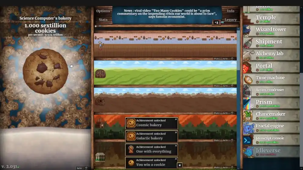 Cookie clicker