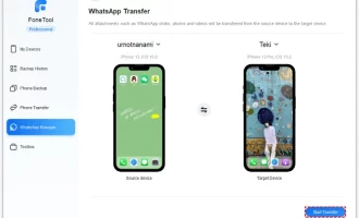 Transfer WhatsApp Chat