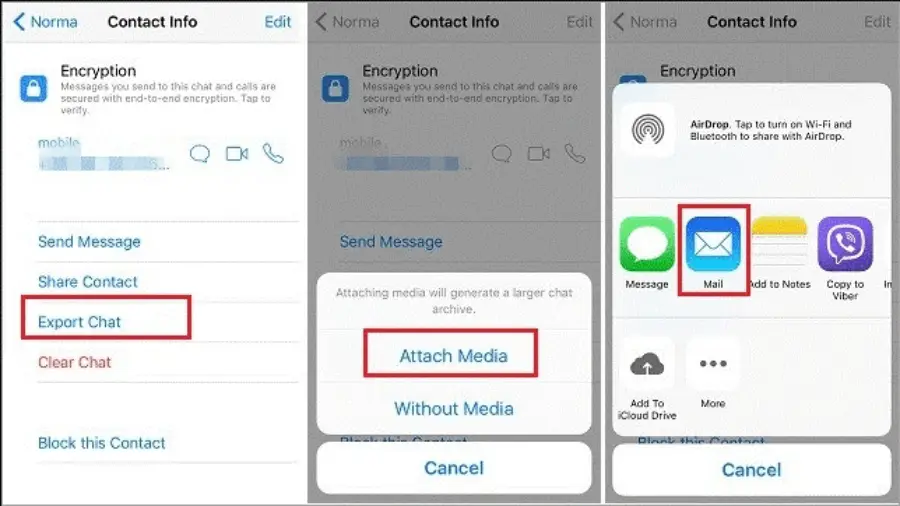 WhatsApp Chat Transfer