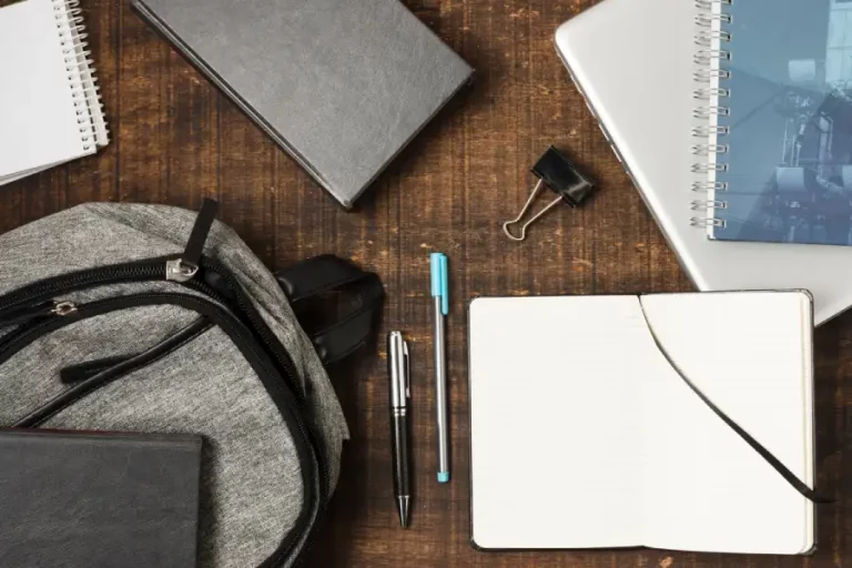 Class Materials in Dorm Room