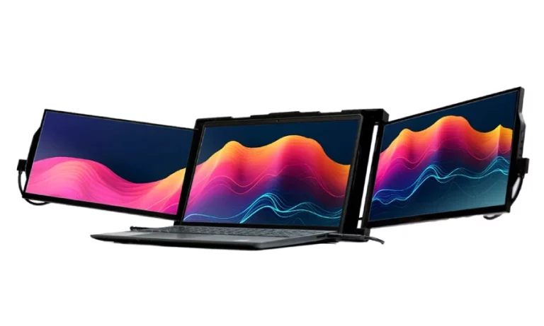 Triple Monitor Laptop Setup