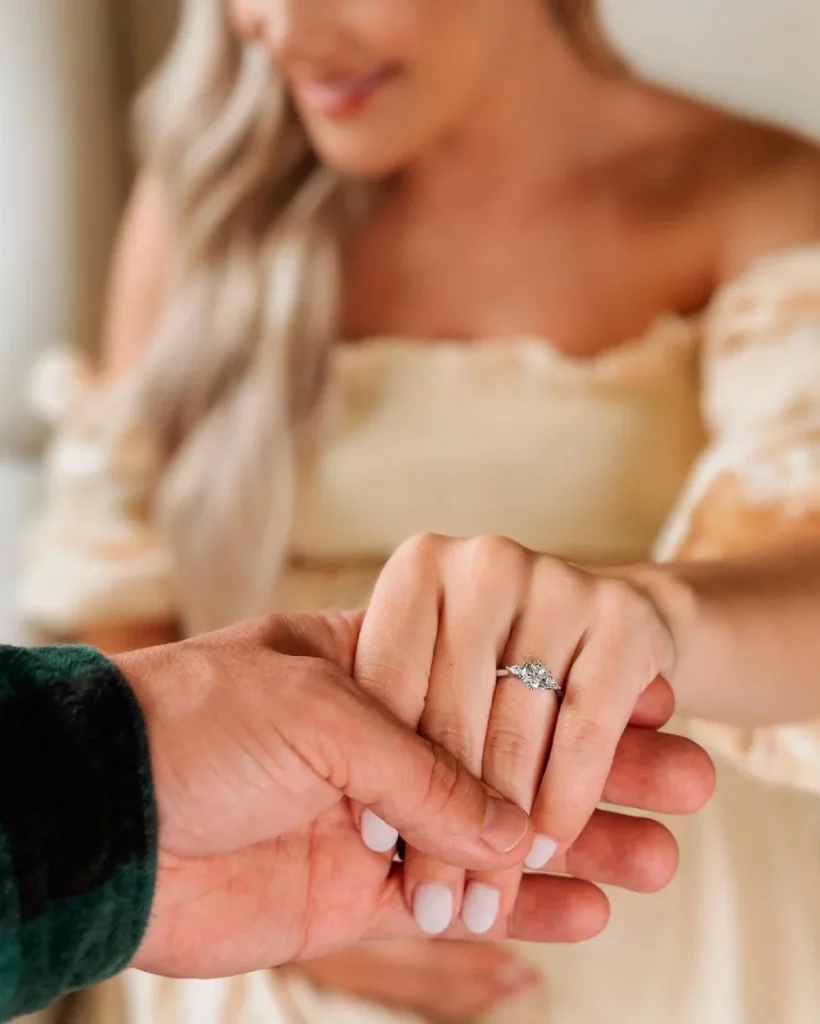 Darry ring engagement ring