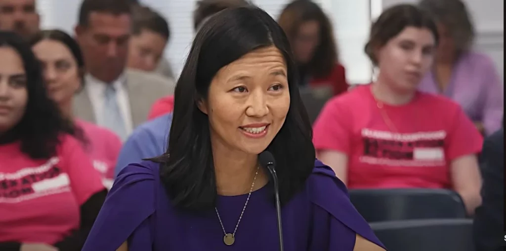 Boston Mayor Michelle Wu