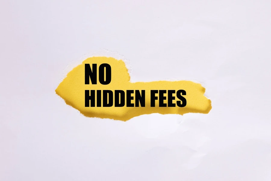 No hidden fee