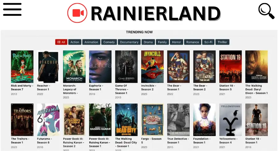 Rainierland Movies