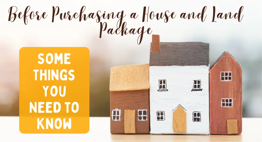 buy house and land package
