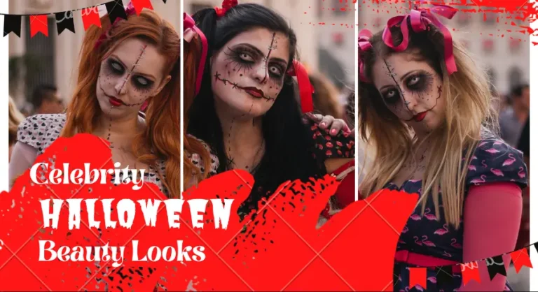 Celebrity Halloween Beauty Looks