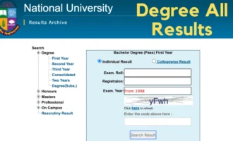 NU Degree Result