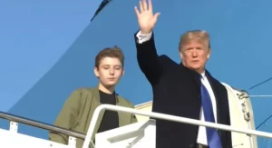 Barron Trump, Donald Trump's youngest son