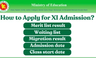 How to Apply for XI Admission