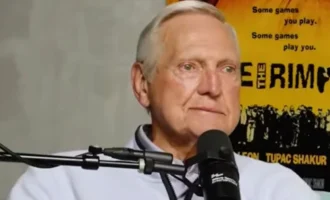 Who became the inspiration for the NBA logo? Jerome Alan West, popularly known as Jerry West, an American basketball player and executive, became the inspiration for the logo of the National Basketball Association (NBA). He played for the Los Angeles Lakers of the NBA professionally. The NBA is now missing the major contributor, who helped shape the league, as Jerry West died on Wednesday. He was 86. He was the Hall of Fame basketball player and executive, Shortly after the announcement of Jerry West’s death, the NBA emailed a statement to the news media from league’s Commissioner Adam Silver. He praised the virtues of West as “a basketball genius” as West contributed to every facet of the league over a period of more than 60 years. The NBA hired Alan Siegel, who created Major League Baseball’s logo, to create a logo for the league in 1969. Alan based the image off a photograph of West, a star player for the Los Angeles Lakers. Jerry West was the first major player in Los Angeles basketball history as his all-around skills took him to the Hall of Fame. Later, his success in basketball made him the measurement for general managers. He was drafted second overall by the Lakers as His NBA life was largely uninterrupted since 1960. Jerry West teamed with All-Star Elgin Baylor as the franchise moved from Minneapolis, later as Lakers’ general manager, Memphis Grizzlies and consultant for the Golden State Warriors and LA Clippers. Through his work on the court and in the front office, he collected nine championship rings A player of the 1960 US Olympic Team, he will be enshrined for a third time later this year as a contributor. West played 14 years --an All-Star 14 times. He made All-NBA a dozen times. The iconic player averaged 27 points, 5.8 rebounds and 6.7 assists for his career. He was the franchise leader in scoring at 25,192 points at the time of retirement in 1974.