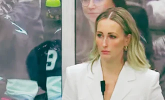 Jessica Campbell has made history in ice hockey by becoming the first ever female to coach a game in NHL history.