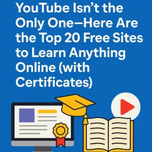 Top 20 Free Sites to Learn Anything Online with Certificates
