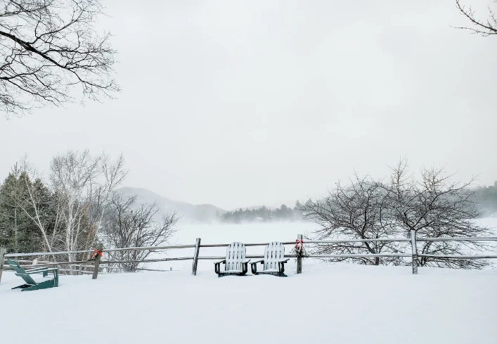 lake placid new york in winter