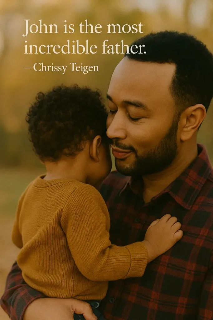 Chrissy Teigen about John Legend