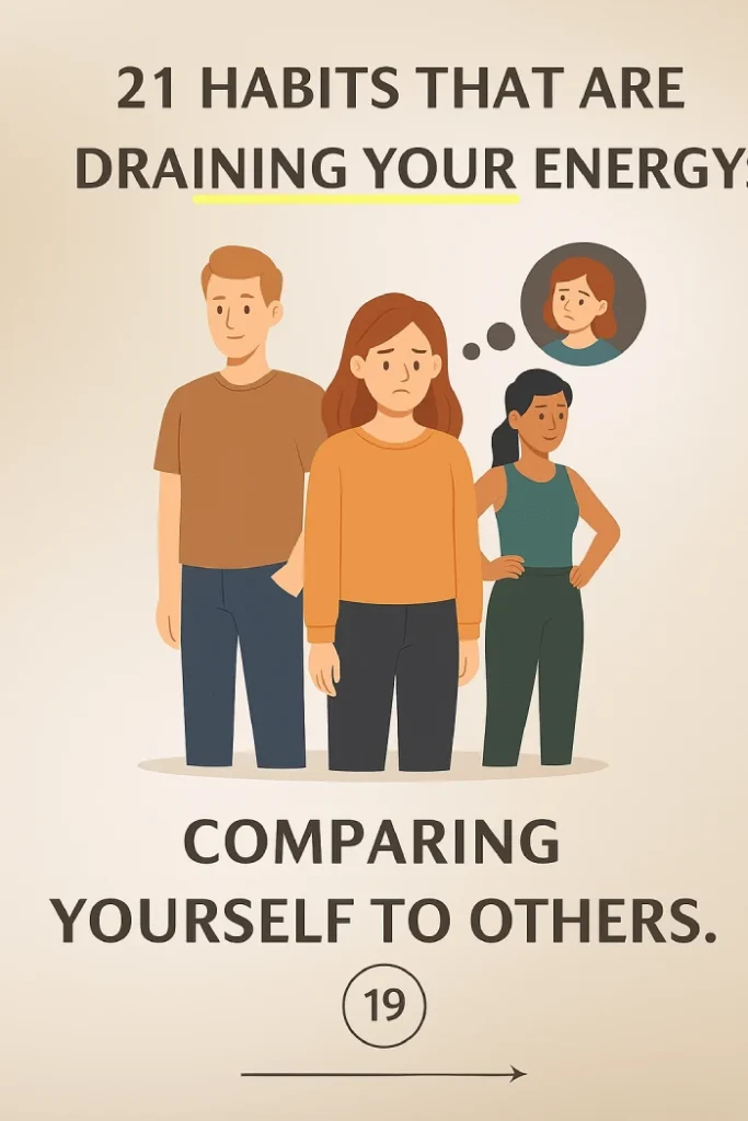 Comparing yourself to others
