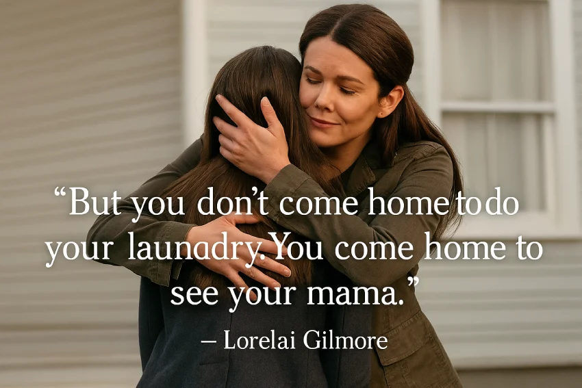 Lorelai Gilmore Quote about home