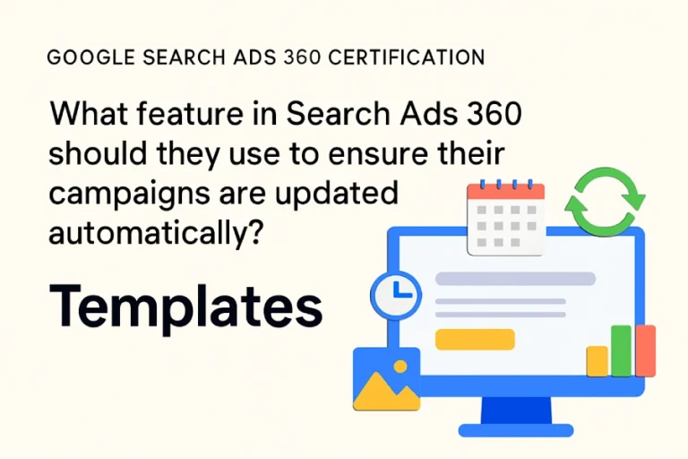 Search Ads 360 Templates