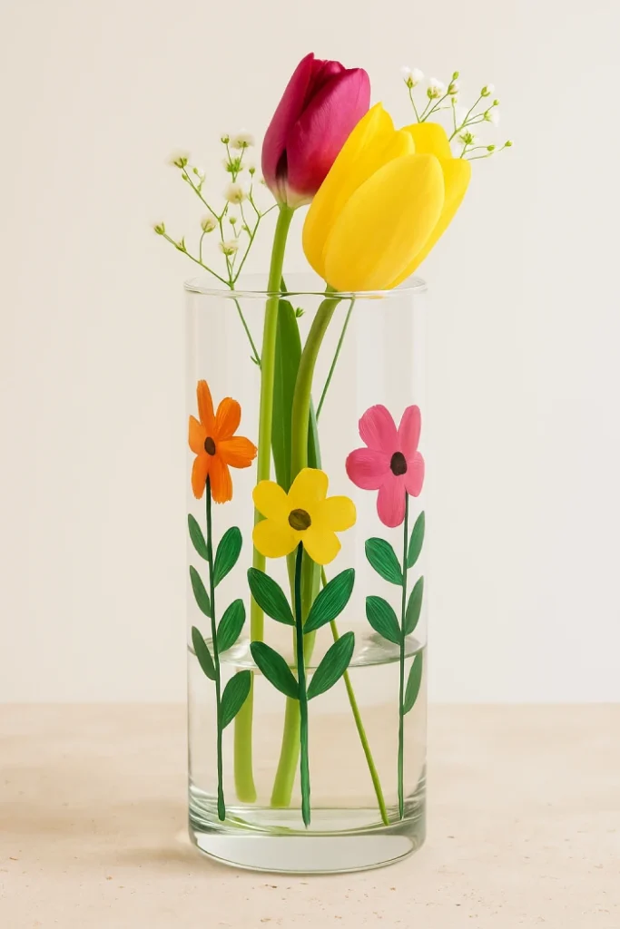 Floral design vases