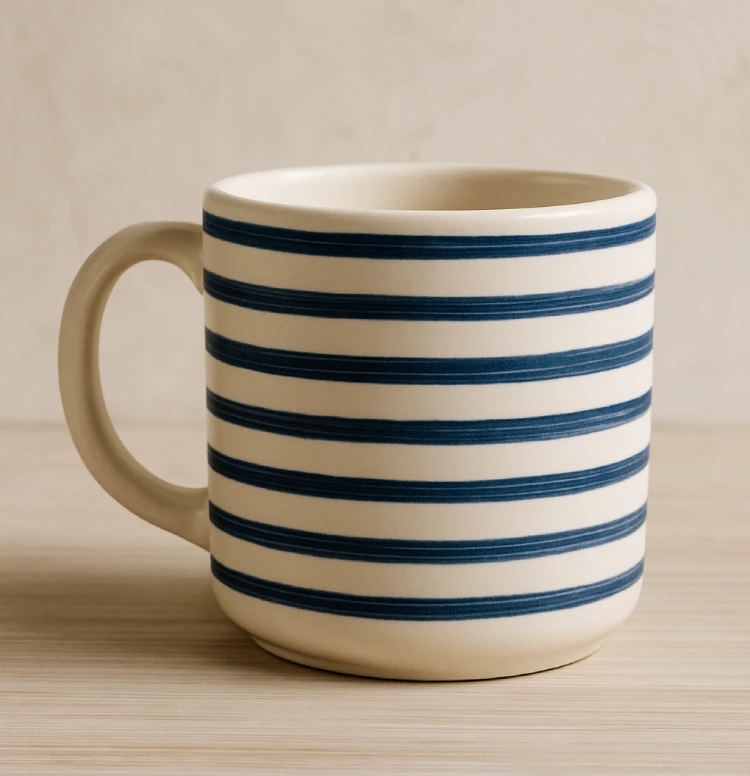 Line designs for mugs